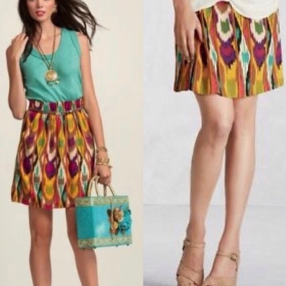 Cabi #359 Ikat Bella High Waisted Pocket Skirt